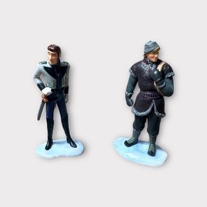 Disney Frozen Villain Prince Hans & Kristoff 4" Action Figure Toy Cake Toppers